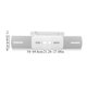 thumbnail image 3 of Deflector de Aire Acondicionado Protector Anti-Viento Aire Acondicionado Accesorio de protección con do retráctil Parabrisas(Gris) Protección contra el Spptty no, 3 of 7