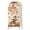 Beige, variant on Fall Scarecrows Wedding Arch Cover,Stretchy Spandex Arch Backdrop Stand Covers 4 FT,Thanksgiving Autumn Harvest Pumpkins Leaves Round Top Arched Backdrop Cover for Birthday Party Ceremony Baby Shower