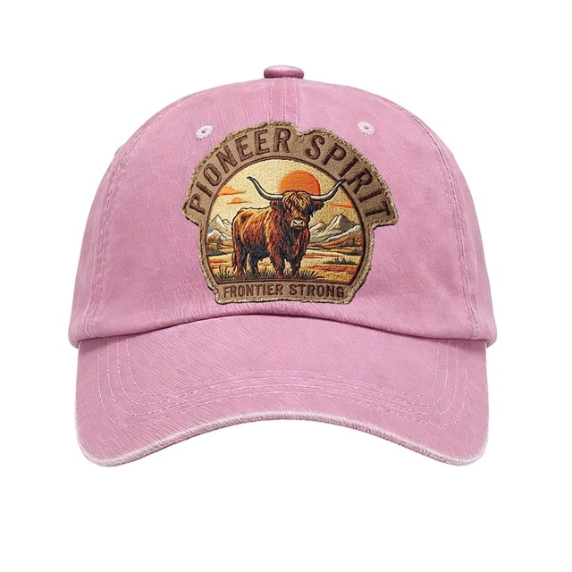 Gorra de béisbol vintage de vaca Gorra de béisbol