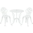 thumbnail image 2 of WHITE ROSE BISTRO 3 PC SET, 2 of 3