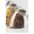 thumbnail image 2 of Kitchen Supply Slope Storage Jar Medium, 56 Ounce Clear, 2 of 3