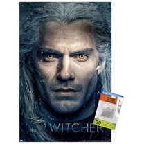 Netflix The Witcher - Closeup Wall Poster with Pushpins, 14.725" x 22.375"