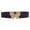 Dark Blue, variant on Statement Buckle Belt for Women Vintage Retro Elastic Stretch Waist Belt Butterfly Design Wide PU Leather Belt for Jeans Dresses Pants One Size Fashion Accessory,Pink,One Size