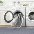 thumbnail image 4 of Dash & Albert Herringbone Machine Washable Rug, 2' x 3', Navy, 4 of 7