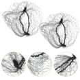 thumbnail image 2 of 100Pcs Black Invisible Elastic Lines Hair Net Stretchable Nylon Hair Net, 2 of 4
