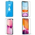 thumbnail image 3 of For Apple iPhone 13 Mini (5.4") Screen Protector Full Glue High Grade Tempered Glass Clear Transparent Curved Screen Full Coverage High Response Cover, 3 of 9
