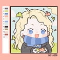 thumbnail image 1 of 2025 NUEVA pintura al óleo de Harry para rellenar DIY Color Digital Hermione Dumbledore Potter Ron Dibujos animados Linda pintura al óleo para decoración dibujada a mano, 1 of 5