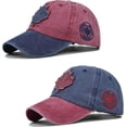 thumbnail image 1 of czcpp-Canada Baseball Cap,Adjustable,Canada Day Embroidered Maple Leaf Flag Golf Hat for Men Women Kids, 1 of 4