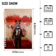 thumbnail image 3 of Rabbit in Suit Ring Binder Notebook Journey Note Diary College Ruled Spiral Notebook Study Loose Leaf Paper A5 60 Pages, 3 of 8
