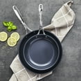thumbnail image 4 of ZWILLING Clad CFX 2-pc Stainless Steel Ceramic Nonstick 8-in & 10-in Fry Pan Set, 4 of 5