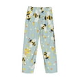 thumbnail image 5 of Daiia Bees Men's Sleep Pant with Pockets and Drawstring,Pajama Pants-Medium, 5 of 9