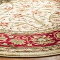 thumbnail image 3 of Safavieh Lyndhurst Victoria Floral Area Rug, Ivory/Red, 6' x 6' Round, 3 of 8