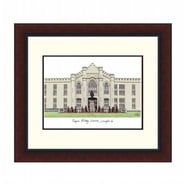 Stampa Litografica University Of California Irvine - Cornice Legacy 21,6x27,9 Cm