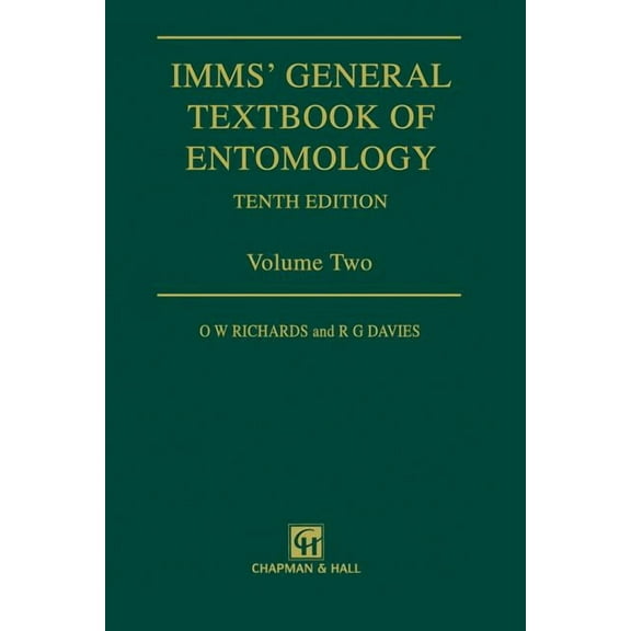 Imms' General Textbook of Entomology: Volume 2: Classification and Biology, (Paperback)