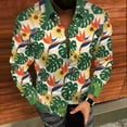 thumbnail image 3 of VgaVtl Turn Down Collar Long Sleeve Men Shirts Hawaiian Mens Tops Casual Big and Tall Holiday Graphic Loose Shirts,3XL, 3 of 7
