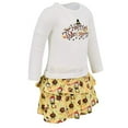 thumbnail image 2 of Unique Baby Girls Happy Thanksgiving Layered Skirt Shirt Fall Dress Outfit (5), 2 of 5