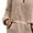 Beige, variant on Women's Plush Fleece Sweatshirts Half Zip Long Sleeve Stand Collar Pullover Shirts Casual Soft Comfy Warm Winter Sweatshirt with Kangaroo Pocket