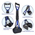 thumbnail image 3 of Pooper Scooper for Large Dogs，Portable Dog Pooper Scooper with Long Handle,Foldable Pet Pooper Scooper with Waste Bag,Easy to Use Perfect for Grass,Dirt,Gravel（Blue）, 3 of 6