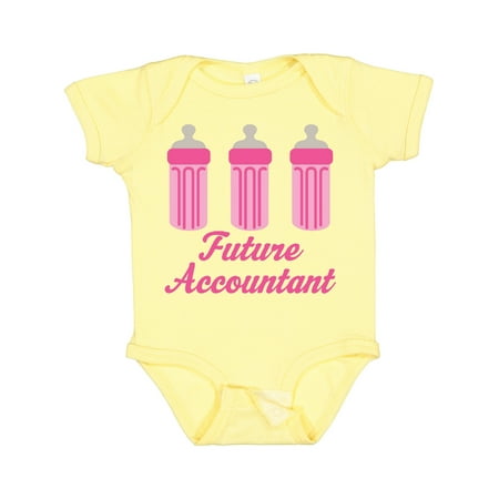 

Inktastic Future Accountant Baby Girl Gift Baby Girl Bodysuit