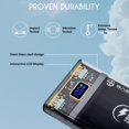 thumbnail image 3 of Sabra Technologies Portable Charger 10000mAh Power Bank USB c Portable Charger, Super Slim Lithium Polymer y Pack, 3 of 4