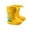 C182/Yellow, variant on XIYON Toddler Rain Boots Non Slip Lightweight Short Ankle Boots For Boys Girls Toddler Outdoor Play Daily Wear 2-3 Years