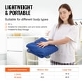 thumbnail image 4 of VEVOR Universal Full Body Patient Lift Sling Medium Transfer Sling 500LB Loads, 4 of 9