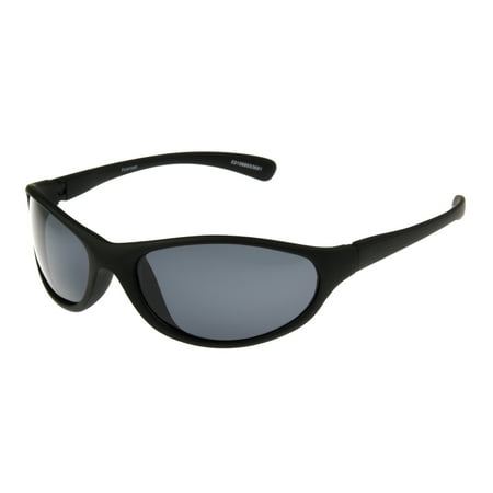 Foster Grant Men's Black Oval Sunglasses GG05