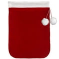 thumbnail image 2 of Haute Decor Deluxe Red and White Christmas Santa Bag with Fur Cuff Size: 42 Inch x 32 Inch, 2 of 3