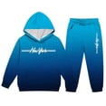thumbnail image 4 of LIIPEE Casual Letter Graphic Outfits For Boys Autumn Winter Long Sleeve Hoodies Pants Clothes Sets, 4 of 5