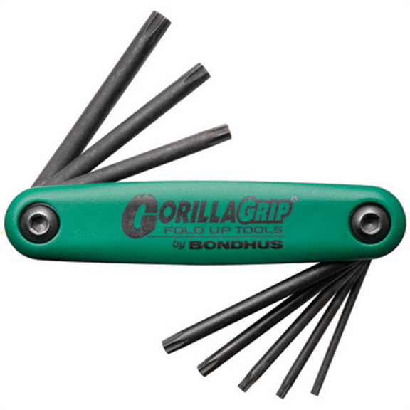 Bondhus Corp. GORILLA GRIP FOLDUP TORX  T9 - T 40