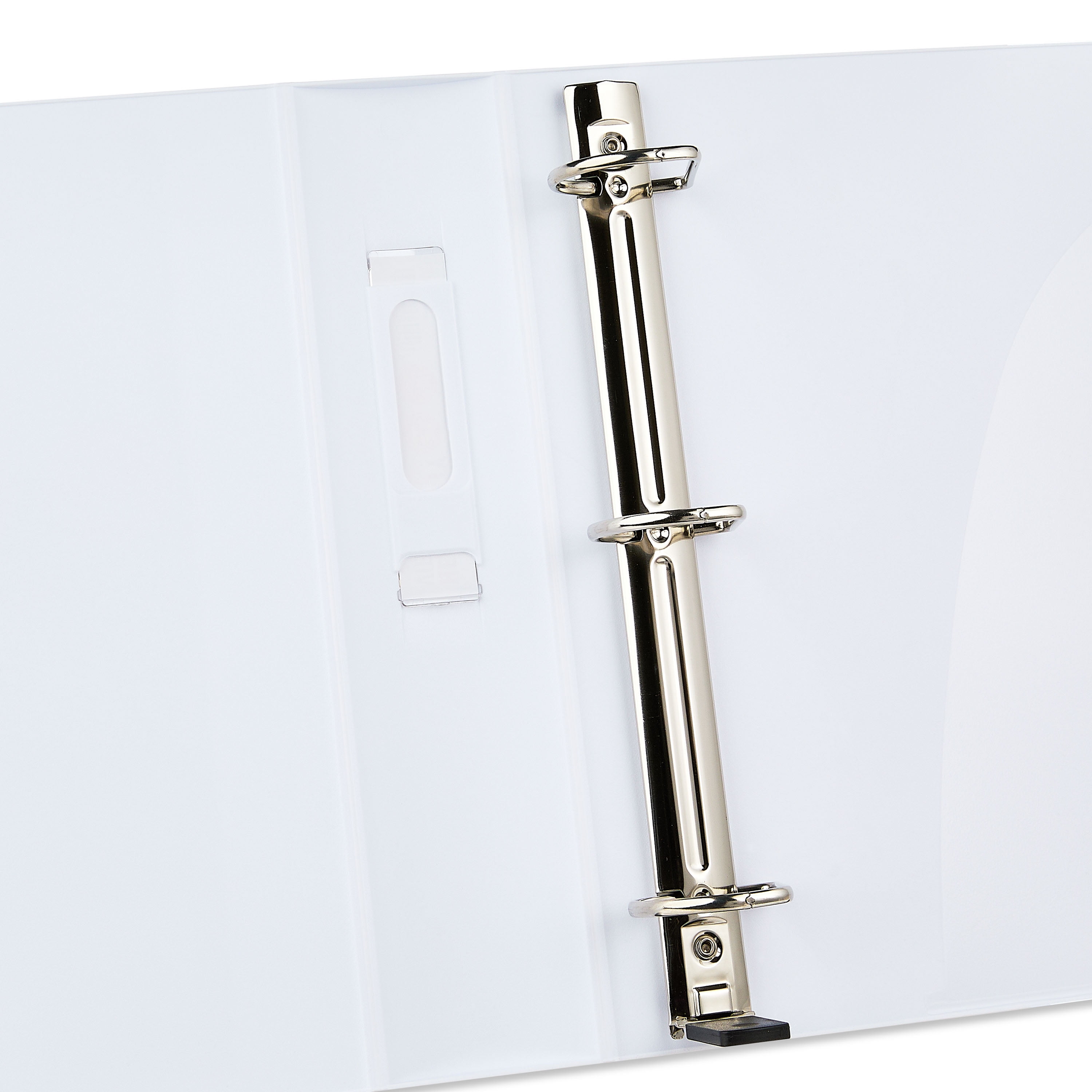 Pen+Gear Heavy-Duty 3-Ring Binder, 2 Inch, White, 1-Pack
