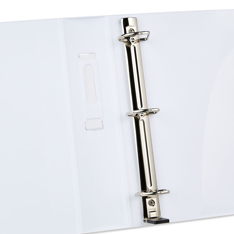 Pen+Gear Heavy-Duty 2-Inch White D-Ring Binder with 540 Sheet