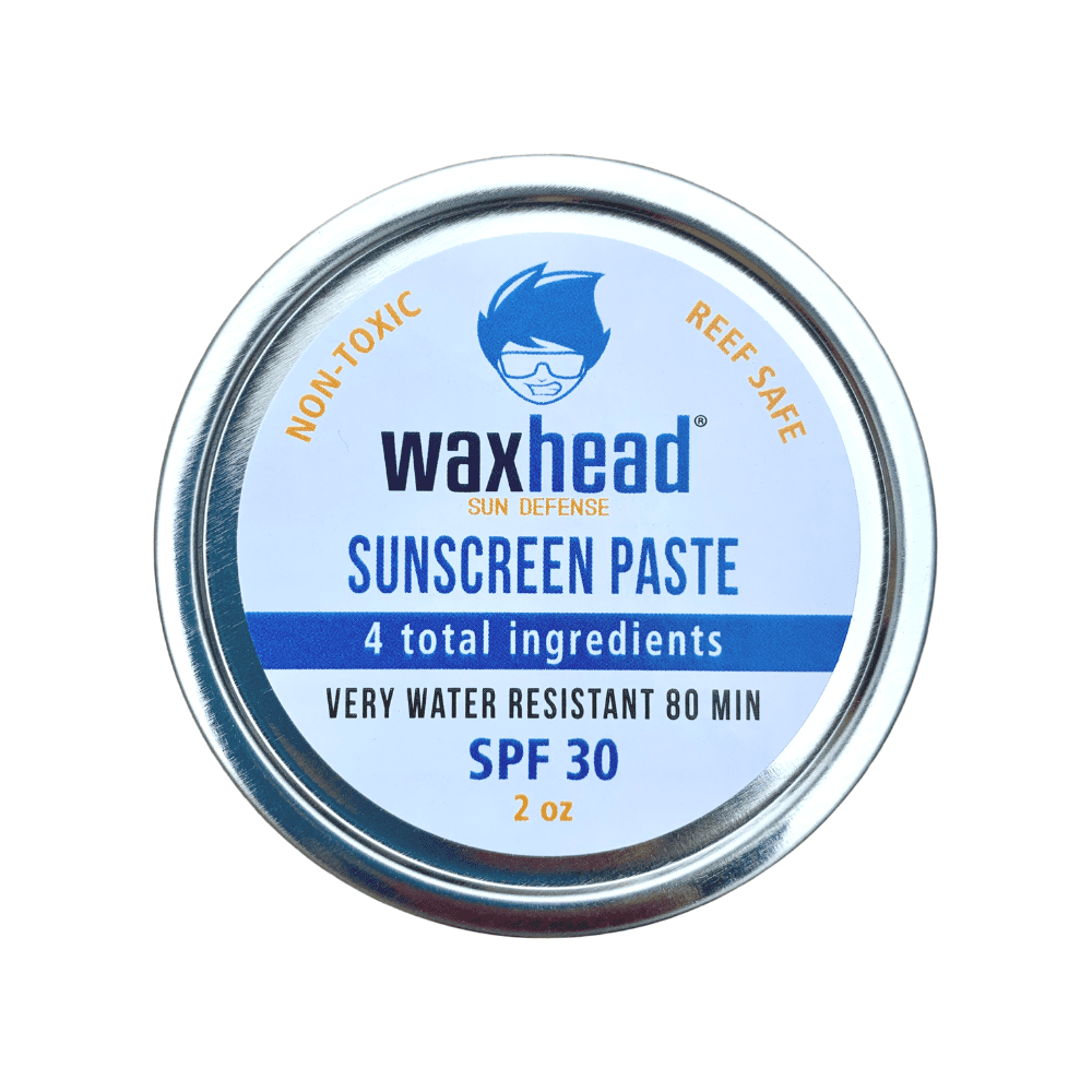 Waxhead Sunscreen Paste Coral Reef Safe Sunscreen Zinc Oxide, Safe