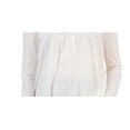 thumbnail image 3 of Style & Co Women's Knit Smocked Long Sleeve Top White Size Petite Large, 3 of 3