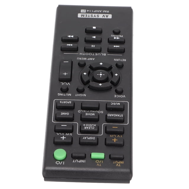 LYUMO Télécommande Haut-Parleur, Télécommande de Remplacement de Télécommande Haut-Parleur pour Système de Barre de Son Htct770 Rmanp106, Télécommande