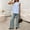 Light Blue, variant on Womens Tank Tops Summer Sleeveless Loose Fit Crop Tops Pleated Peplum Sleeveless Blouse Round Neck Y2K Babydoll Blouse Shirt Basic Tees Shirt Dressy Casual Trendy Clothes