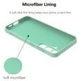 thumbnail image 4 of Silicone Case for Samsung Galaxy S25 FE, Takfox Durable and Stylish Drop Tested Soft Silicone Gel Rubber Slim Fit Shockproof Protection Phone Cover for Samsung Galaxy S25 FE 5G,Mintgreen, 4 of 10