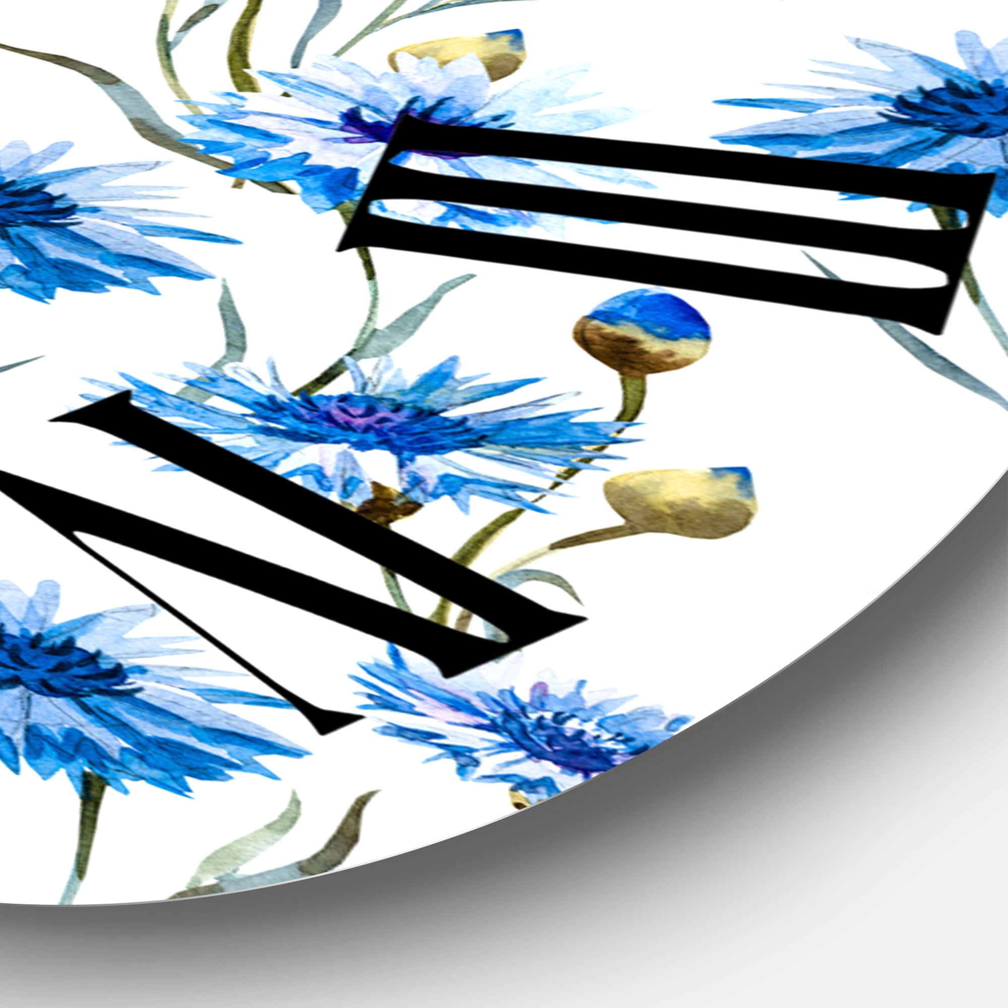 Designart 1 in Quartz Traditional Wall Clock