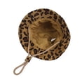 thumbnail image 4 of ZAXARRA Toddler Baby Girls Bucket Hat Wide Brim Sun Hat with Drawstring, 4 of 8
