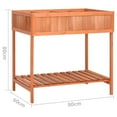 thumbnail image 2 of vidaXL Herb Planter 31.5"x23.6"x31.5" Solid Firwood, 2 of 6