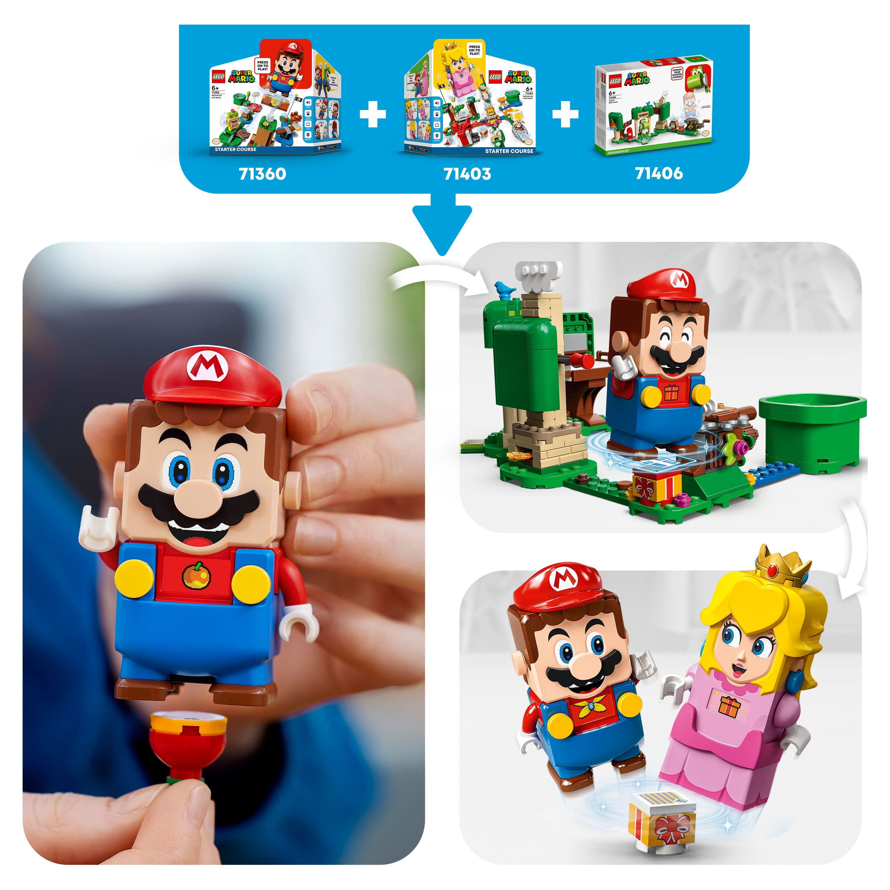 Super Mario Expansão A Casa dos Presentes de Yoshi - 71406 - M.Shop -  Brinquedos de Montar e Desmontar - Magazine Luiza