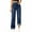 Blue, variant on Fleece Lined Jeans Women Women's Fleece Lined Jeans Thicken High Waisted Skinny Stretch Jeans for Women Winter Warm Flannel Lined Butt Lift Jeans Grey,M/S