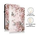 thumbnail image 7 of Case for Samsung Galaxy Tab S10 FE Plus 13.1" 2025 SM-X620/SM-X626/SM-X626B, Slim Kickstand PU Leather Pattern Card Slots Elastic Band Stylus Slot Protective Heavy Duty Protection Folio Cover - A, 7 of 7
