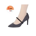 thumbnail image 4 of INSPIRE CHIC Women's Shoe Strap Belt Band with Pearls Elastic Shoe Strap Black M, 4 of 4