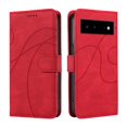thumbnail image 1 of Flip Case For FOXDOCK Google Pixel 6 Card Slots and Kickstand Function Skin Feel Leather, 1 of 5