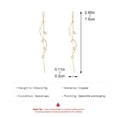 thumbnail image 3 of Fiudx Colgante Estilo Elegante, Metálico Brillante, Alegre Navideño, Borlas Largas, Accesorios para Mujer, Ideal para Fiestas, Regal de Navidad, Ocasiones Especiales Versátiles, Material de Primera C, 3 of 3