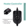 thumbnail image 3 of Hygger 50W Mini Inline Quartz Glass Aquarium Heater With External Controller Adjustable Submersible Betta Fish Tank Thermostat For 5-15 Gallon, 3 of 4