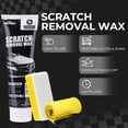 thumbnail image 5 of NUAN Car Scratch Removal Wax, Universal Premium Polishing Compound for Deep Scratches, 4 fl oz (120 ML), with Sponge and Cloth,White, 5 of 6