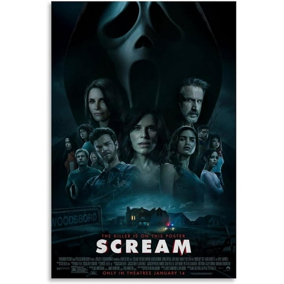 Scream Poster Classic Movie Vintage Poster