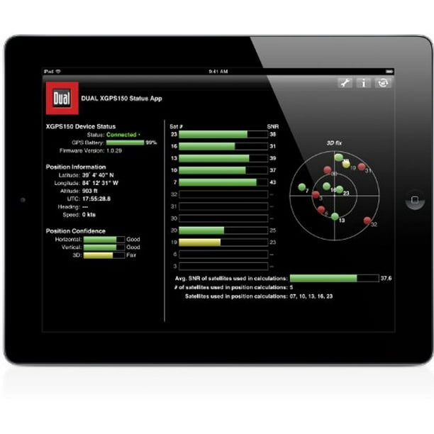 Dual Electronics XGPS150A Multipurpose Universal Bluetooth GPS
